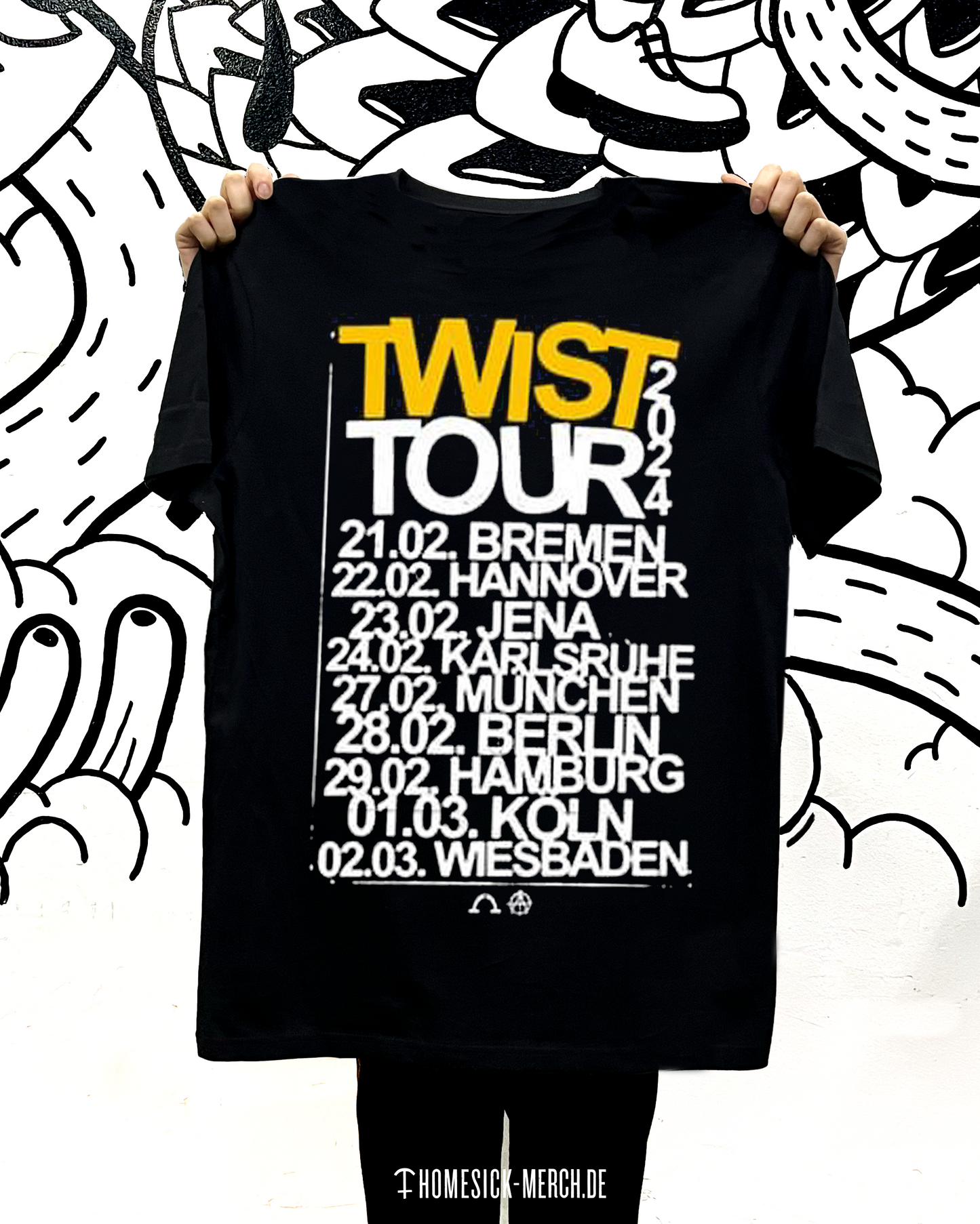 ADAM ANGST "TWIST TOUR 2024" SHIRT